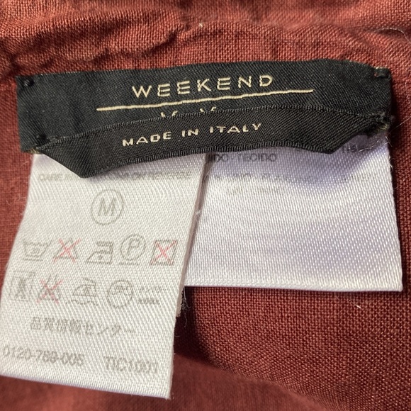 WEEKEND MaxMara BLOUSE SIZE M . - Picture 7 of 12